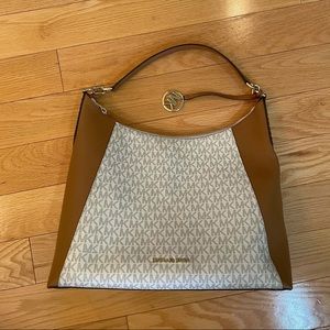 Michael Kors Signature Aria Shoulder Bag
